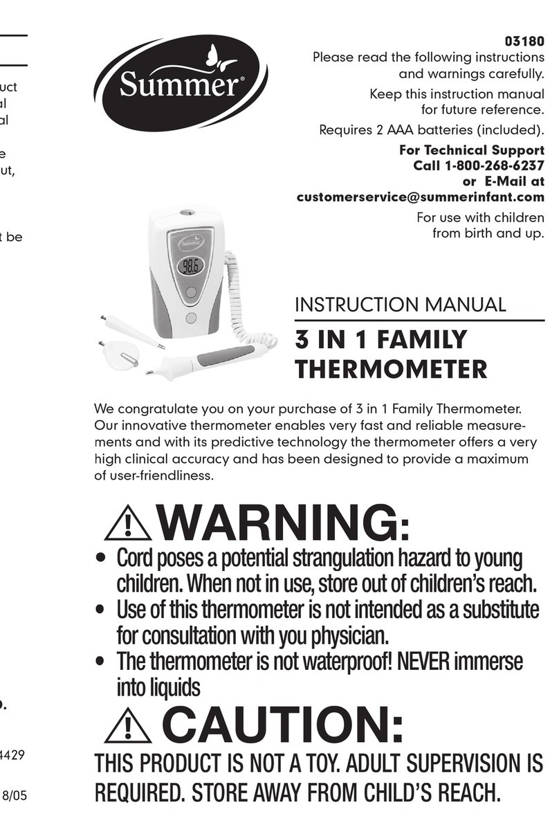 Summer 3180 instruction manual