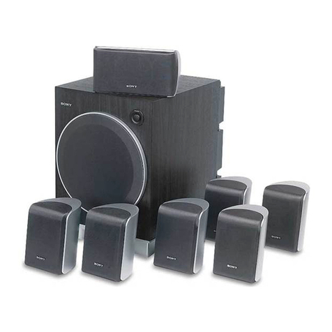 Sony SA-VE367T Marketing User manual