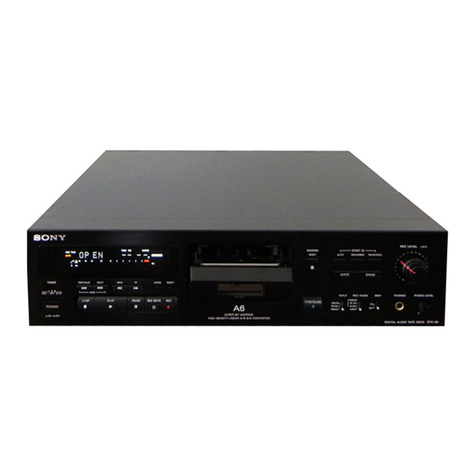 Sony DTC-A6 operating instructions