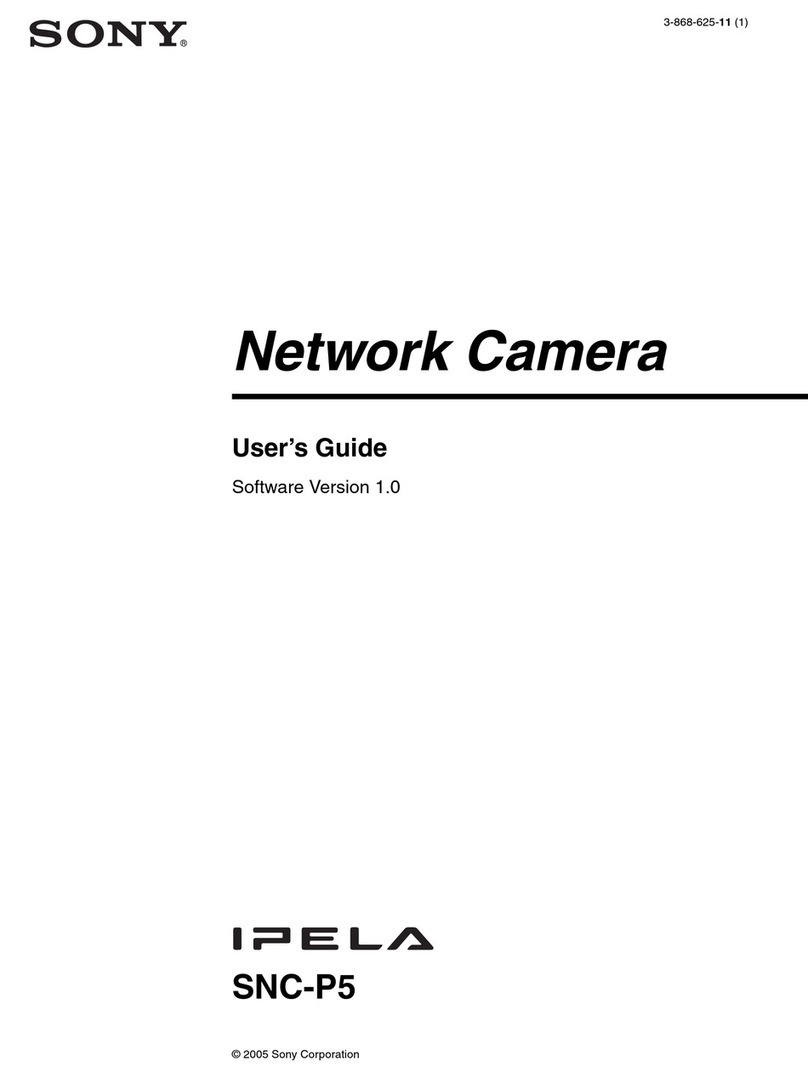 Sony IPELA SNC-P5 User manual