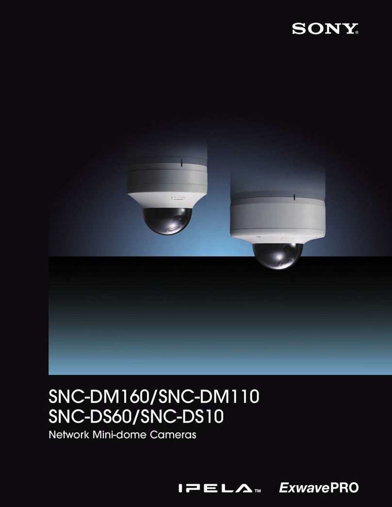 Sony IPELA SNC-DM110 User manual