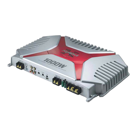 Sony XM-2165GTX Marketing Specifications User manual