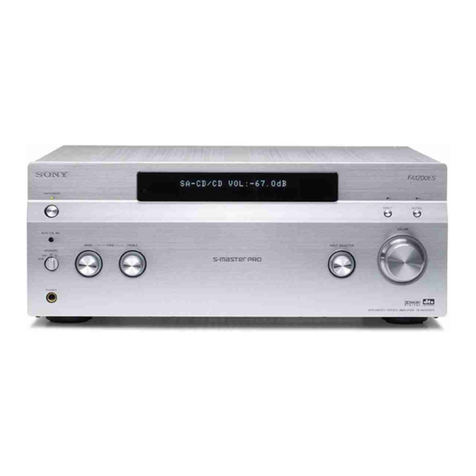 Sony TA-FA1200ES User manual