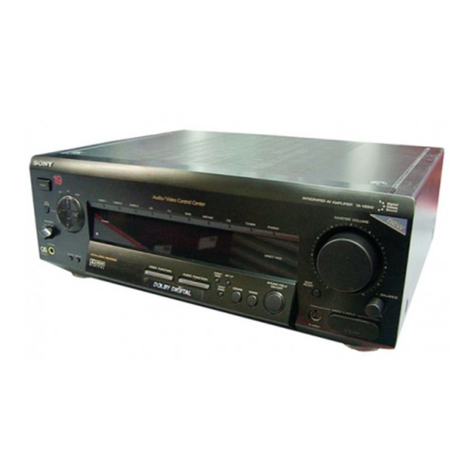 Sony TA-VE910 User manual