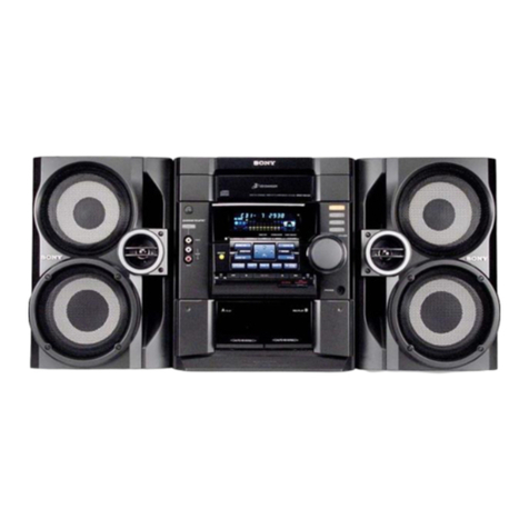 Sony MHC-DX20 User manual