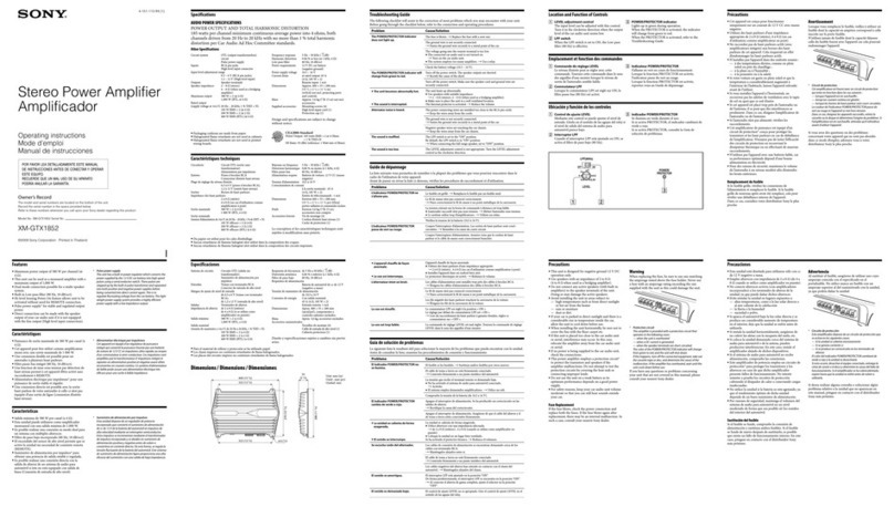 Sony 4-151-113-11 (1) User manual Sony 4-151-113-11 (1) User manual