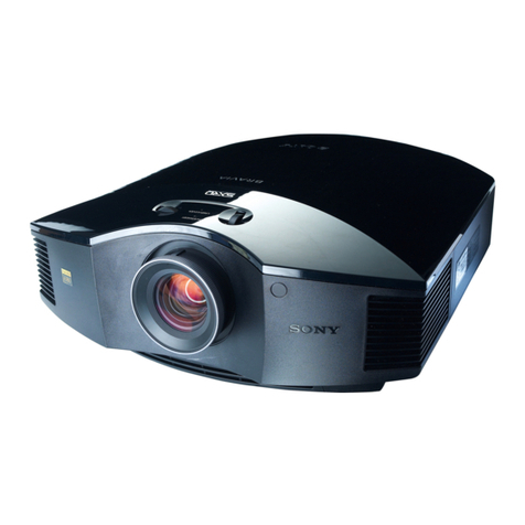 Sony VPL VPL-HW15 User manual