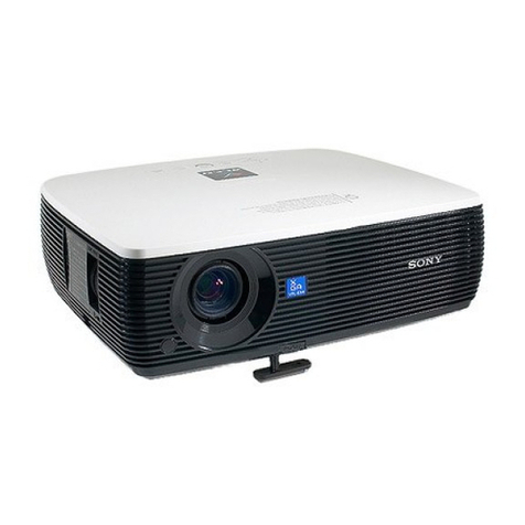 Sony VPL-EX4 User manual