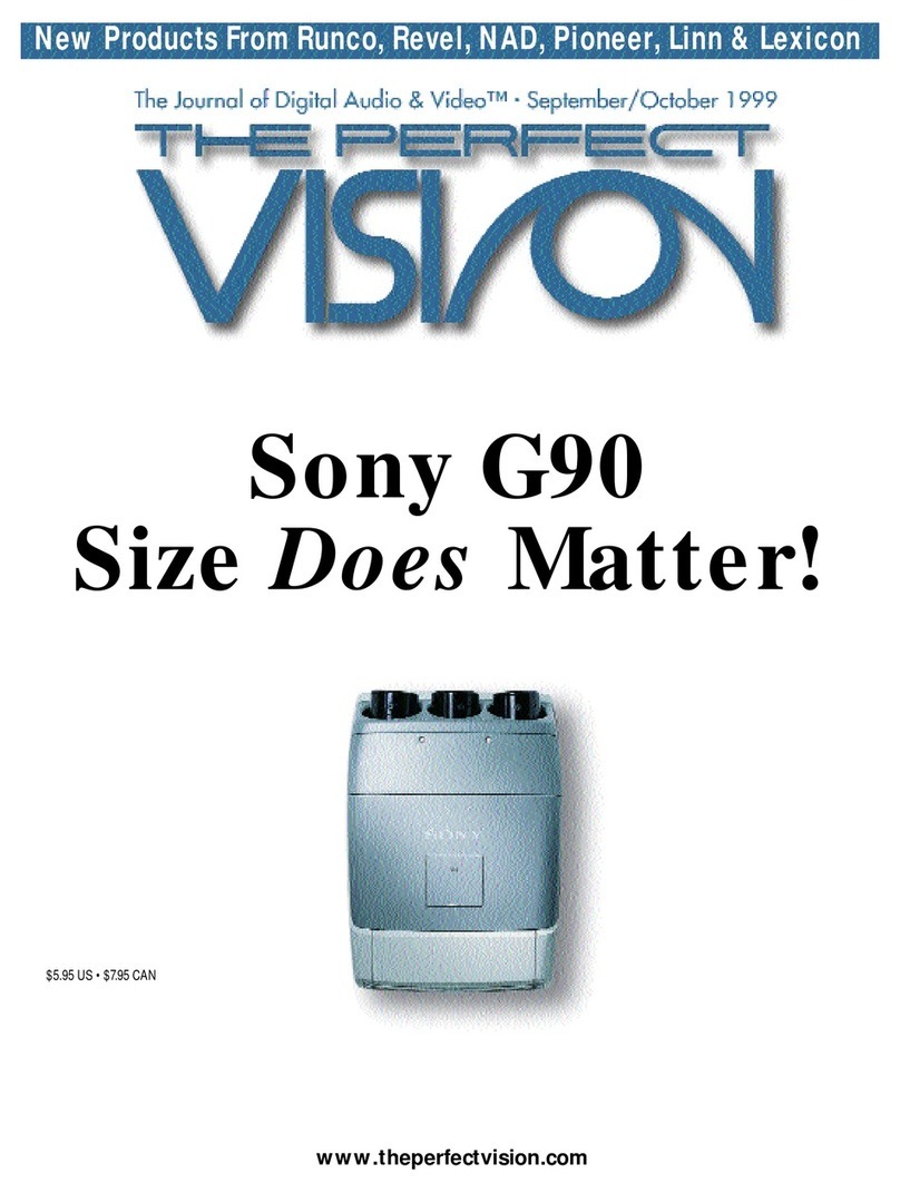 Sony G90 brochure
