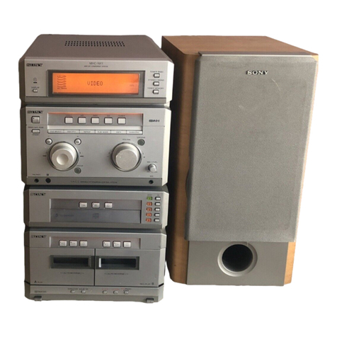Sony MHC-NX1 User manual