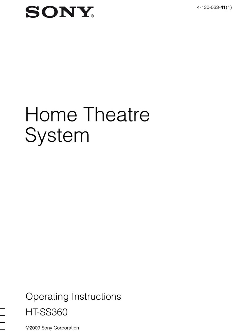 Sony HT-SS360 operating instructions