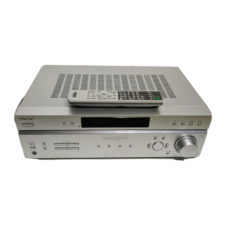 Sony HT-DDW660 - Receiver Speaker System Home... User manual