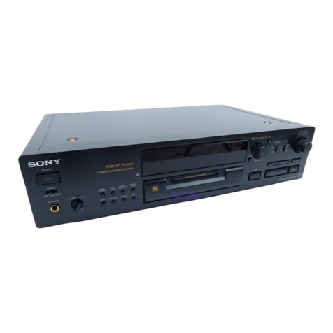 Sony MDS-JB920 User manual