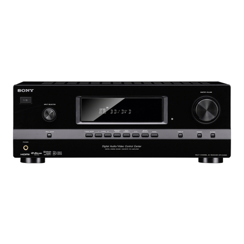 Sony STR-DH520 operating instructions
