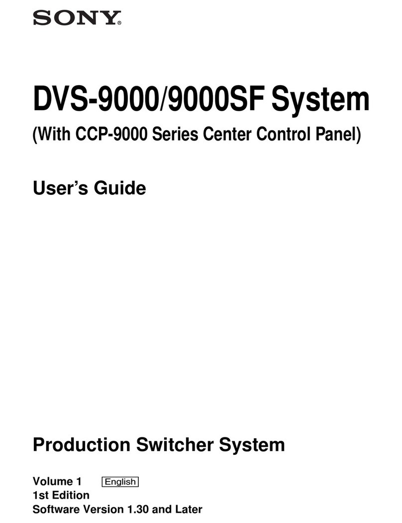 Sony DVS-9000 user guide