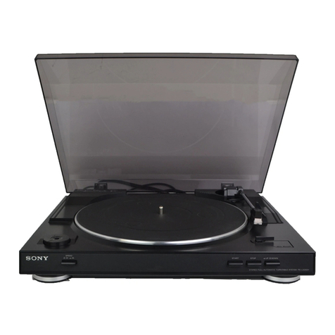 Sony PS-LX250H User manual