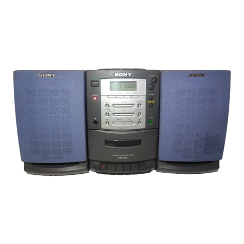 Sony PMC-107L User manual