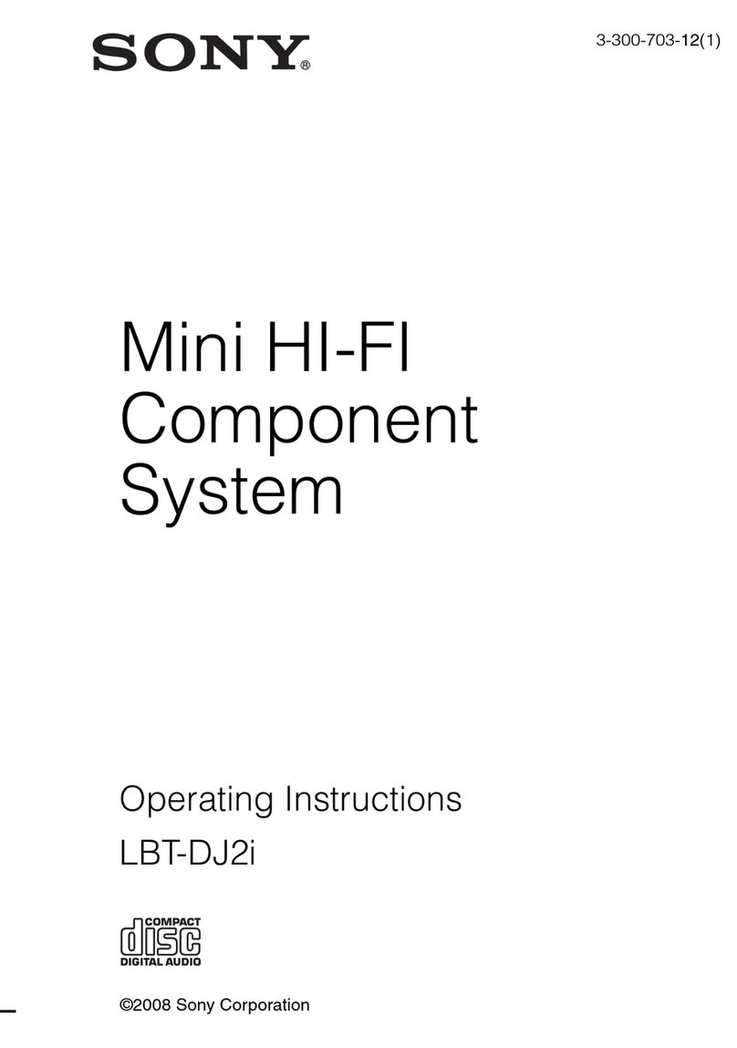 Sony Muteki XROSSFADE LBT-DJ2i operating instructions