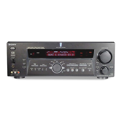 Sony STR-DE1075 - Fm Stereo/fm-am Receiver User manual
