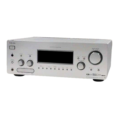 Sony STR-DB798 operating instructions