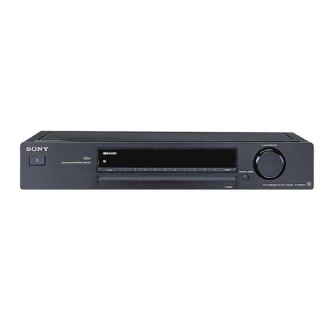 Sony ST-SB920 operating instructions