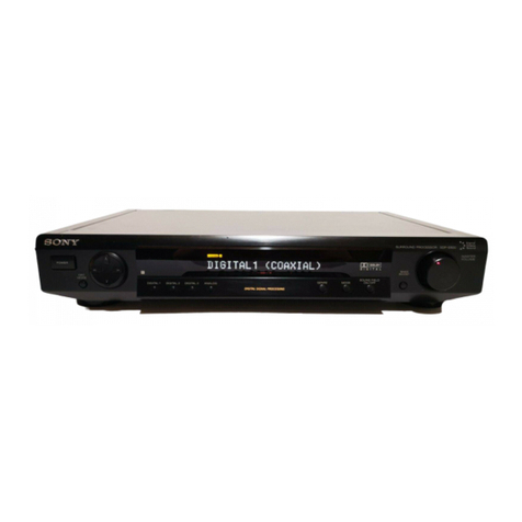 Sony SDP-E800 User manual