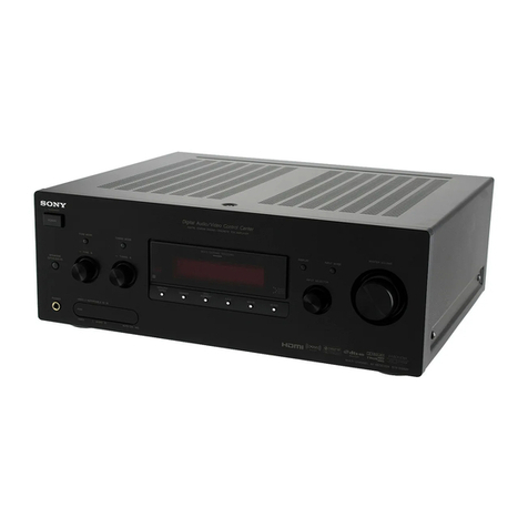 Sony STRDG920 - STR AV Receiver User manual