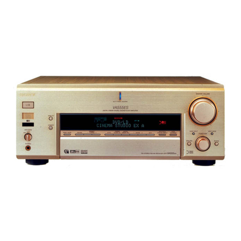 Sony STR-VA555ES User manual
