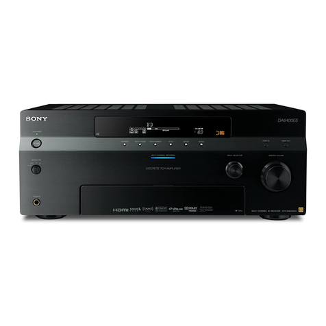 Sony 3-875-814-11(1) User manual