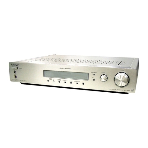 Sony STR-DB900 operating instructions