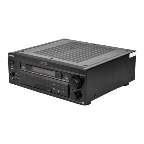 Sony STR-DA90ESG operating instructions
