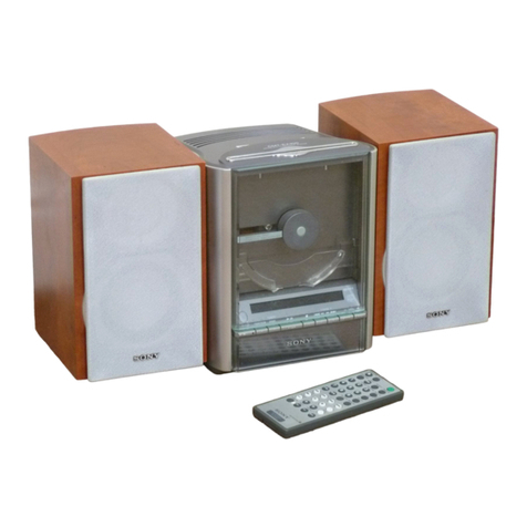 Sony CMT-EX100 User manual