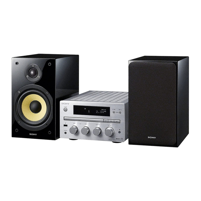 Sony CMT-G1iP User manual