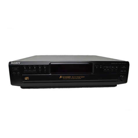 Sony CDP-CE245 - Compact Disc Player User manual