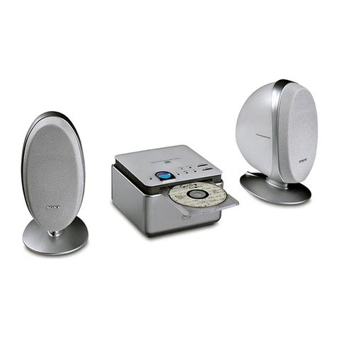 Sony CMT-CQ1 - Micro Hi Fi Component System operating instructions