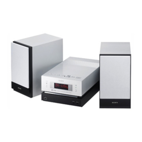 Sony CMT-BX7DAB User manual
