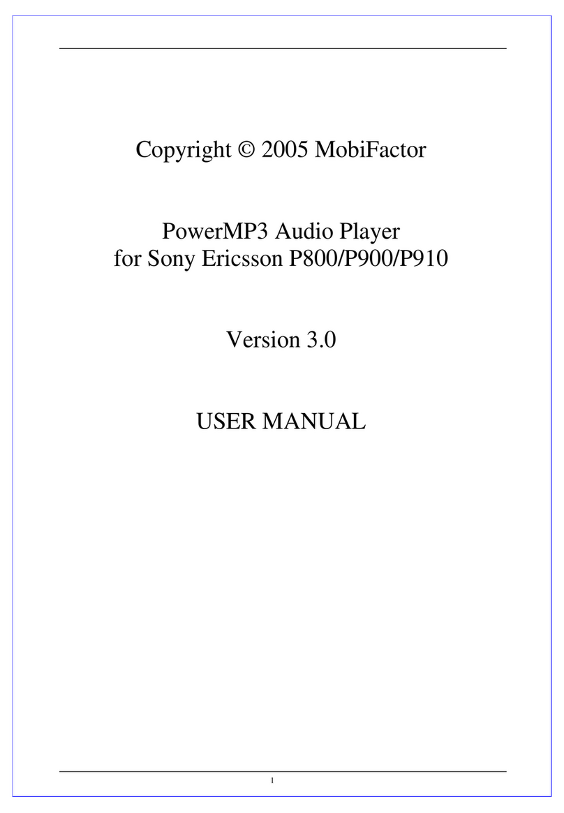 Sony Ericsson P800 User manual Sony Ericsson P800 User manual