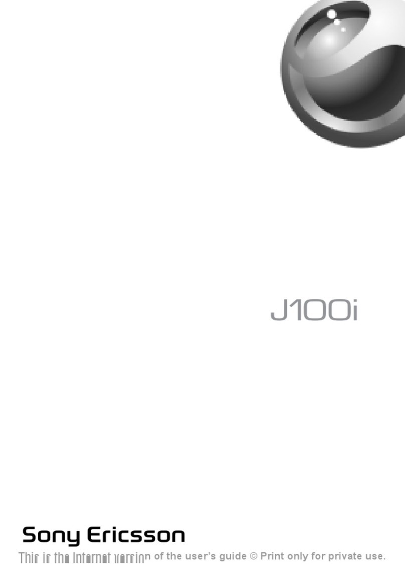 Sony Ericsson J100i User manual