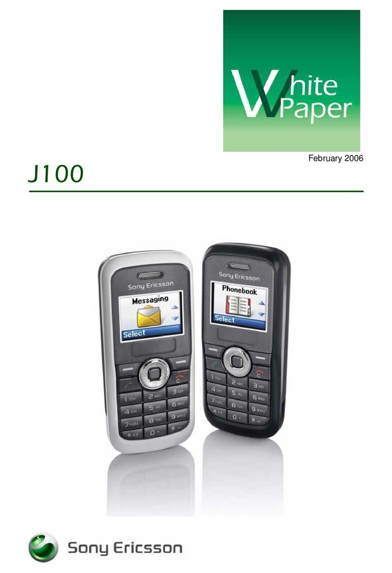 Sony Ericsson J100 White paper