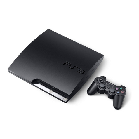 Sony 320 GB Playstation 3 4-199-233-12 User manual