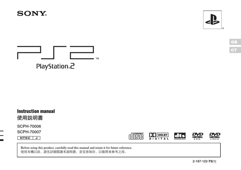 Sony SCPH-70006 User manual