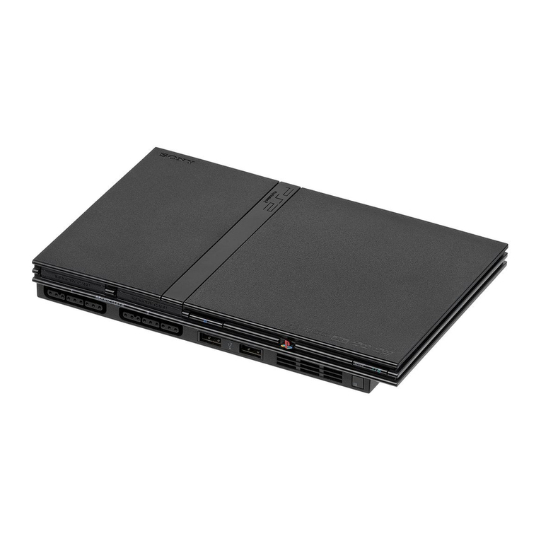 Sony PS 2 SCPH-79001CB instruction manual