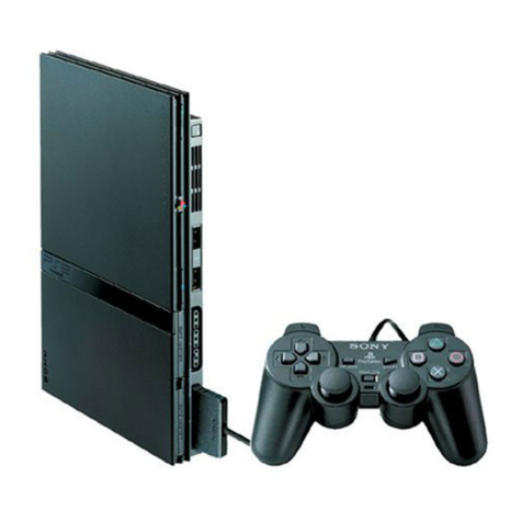 Sony PS 2 SCPH-77001CB instruction manual