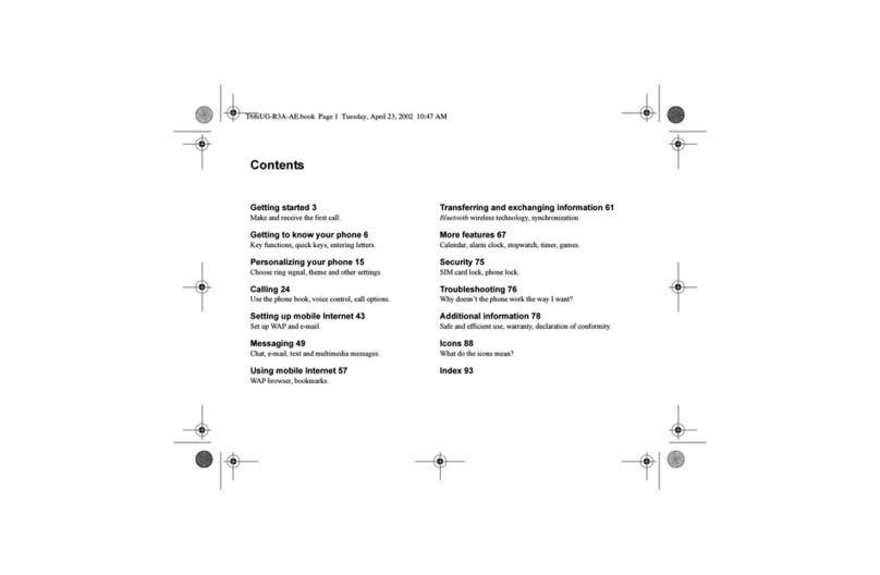 Sony Ericsson T68i user guide