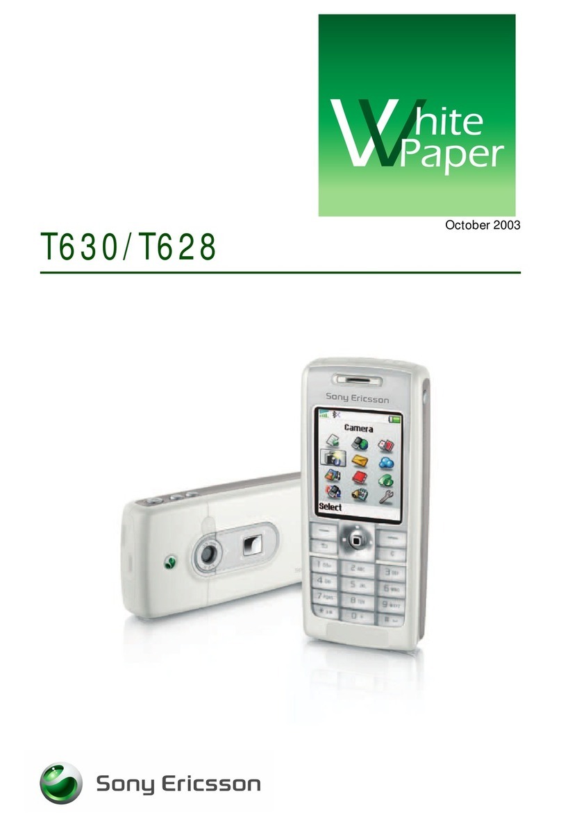 Sony Ericsson T628 Quick reference guide