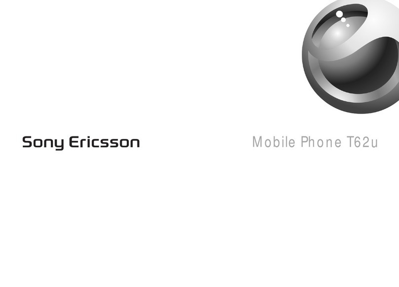 Sony Ericsson T62u User manual