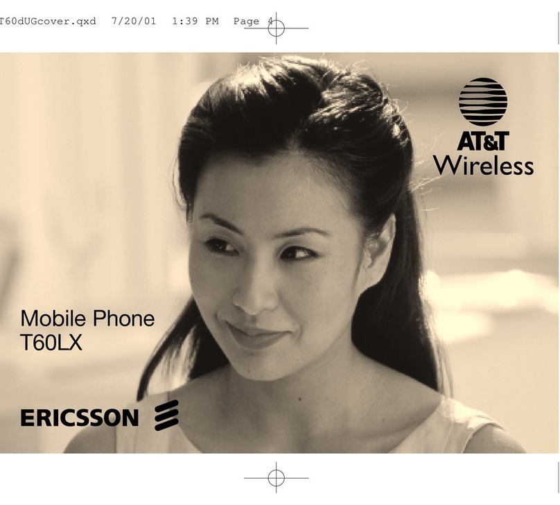 Ericsson T60LX User manual Ericsson T60LX User manual