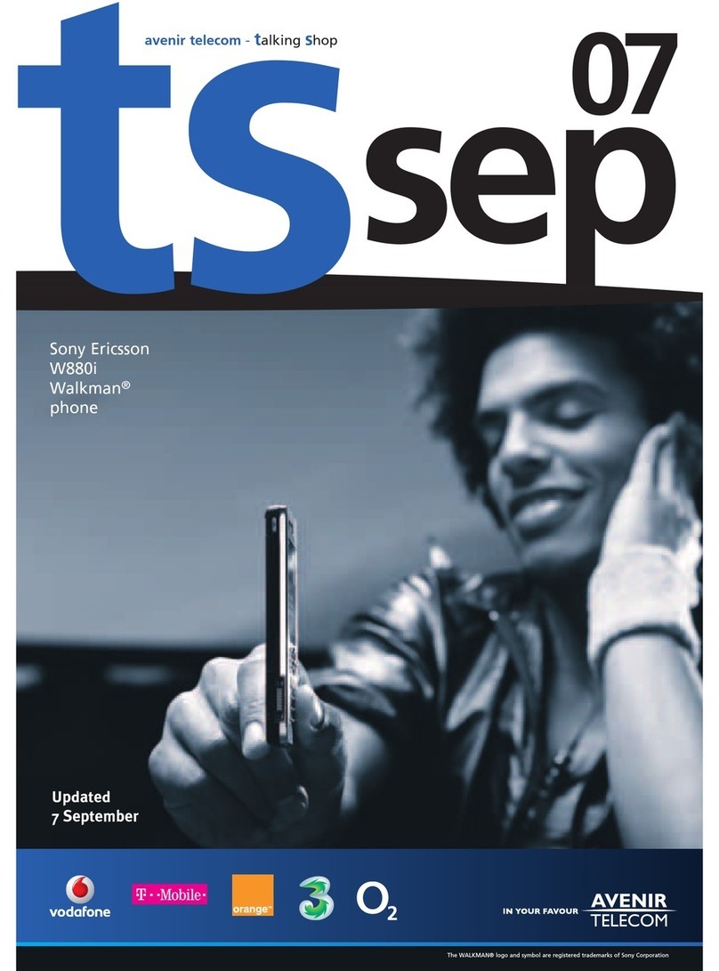 Sony Ericsson W880i User manual