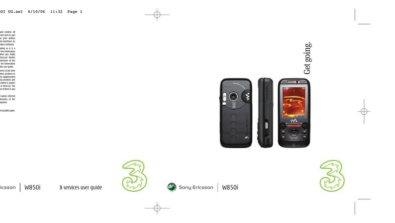 Sony Ericsson Walkman W850i User manual