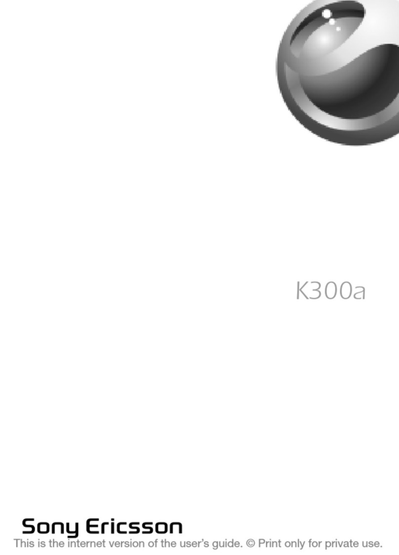 Sony Ericsson K300a User manual